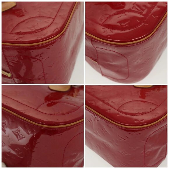 LOUIS VUITTON Monogram Vernis Summit Drive Bag Pomme D'amour - Picture 16 of 16